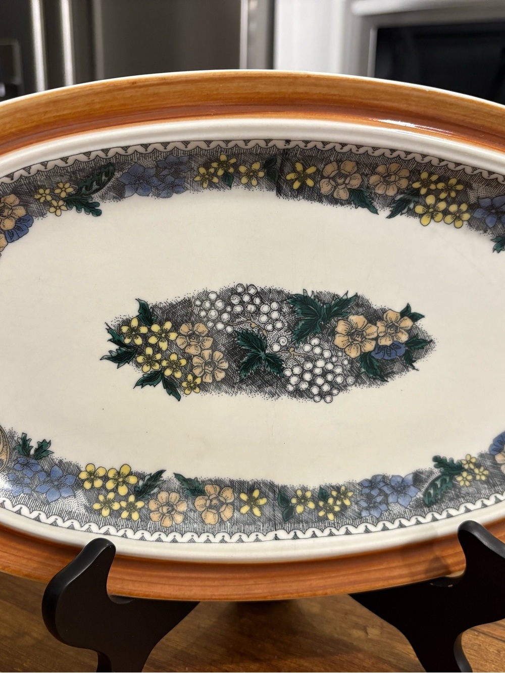 Burgund by Goebel Serving Platter West Germany